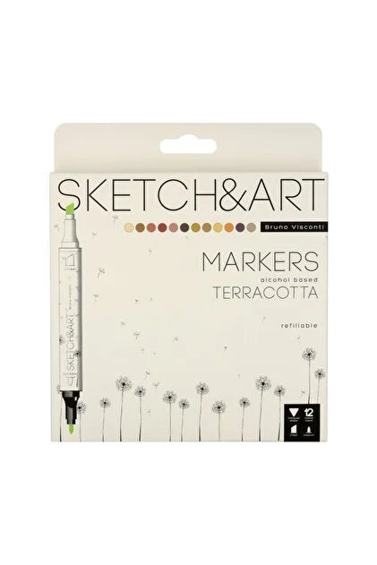 Sketch & Art - 12 pcs Terracotta