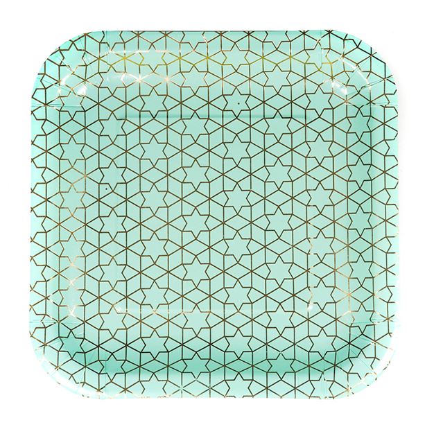 Arabesqui Paper Plates