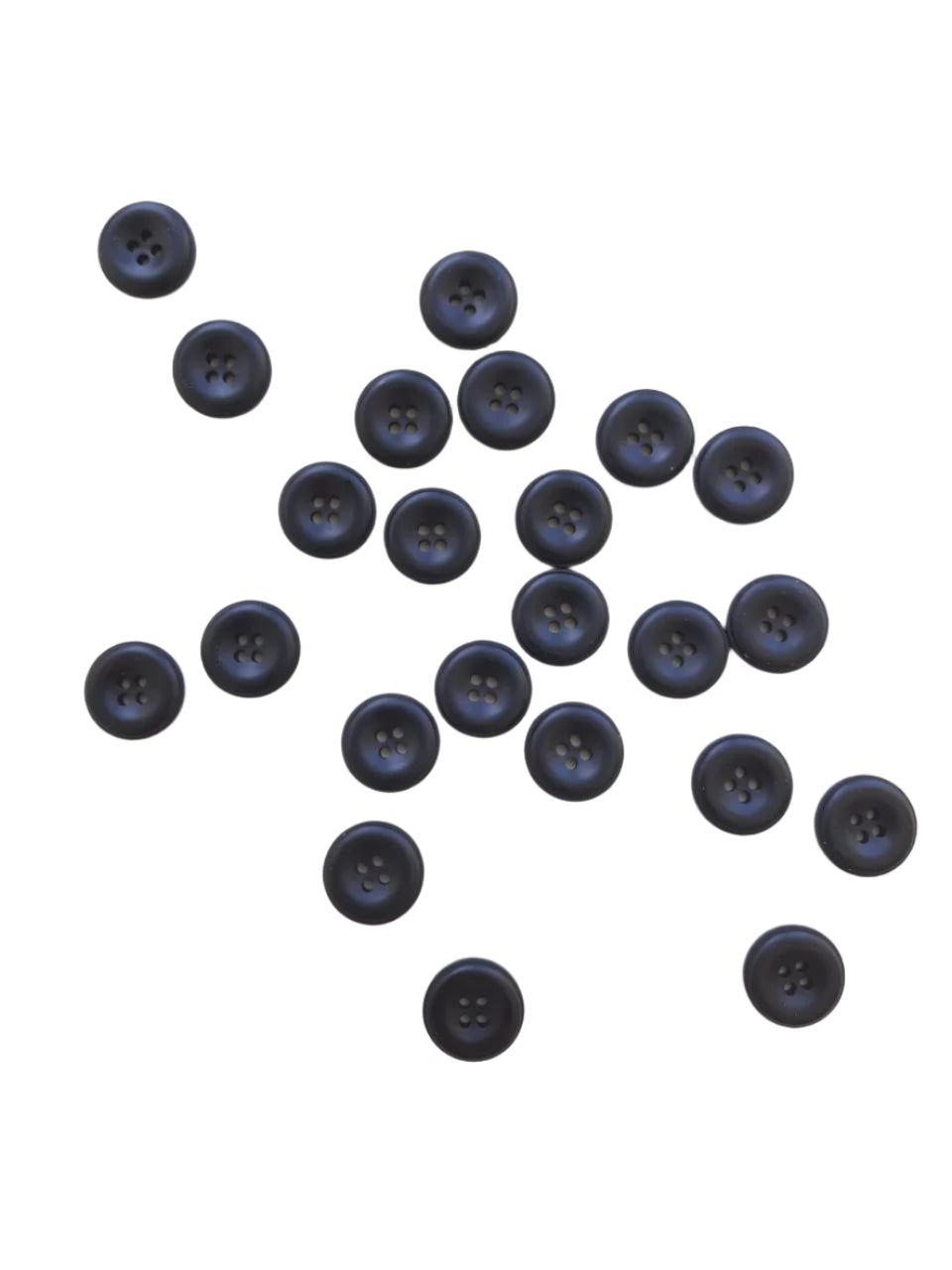 Black Round Button - 1.8