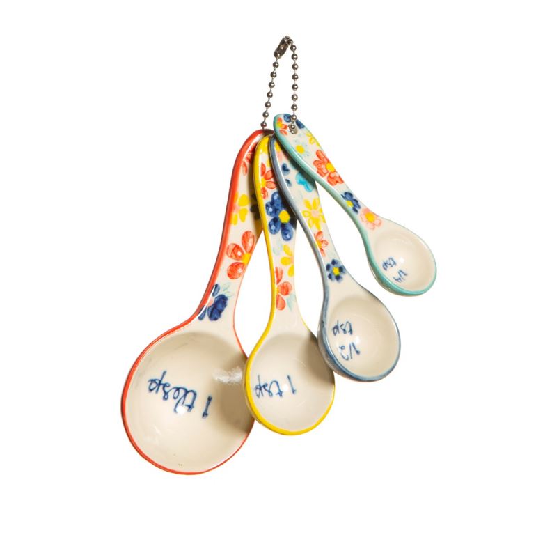 Folk Floral Measuring Spoons