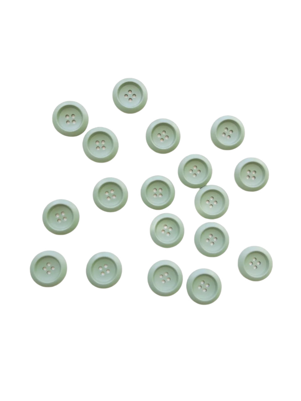 Olive Round Button