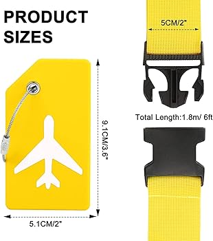 Luggage Strap Set