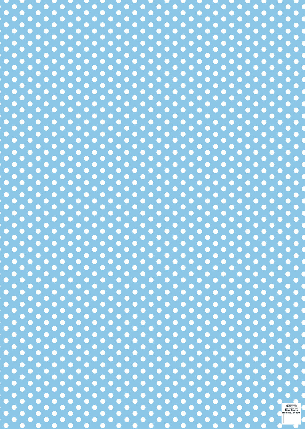 Blue dotty - Gift wrapping paper