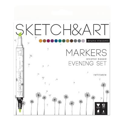Sketch & Art - 12 pcs Evening Set