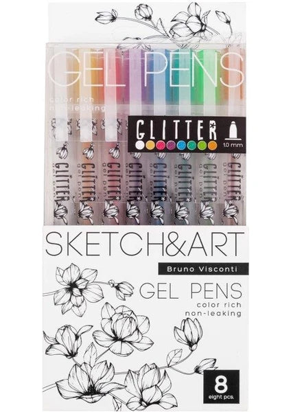 Sketch & Art - 8 pcs Glitters