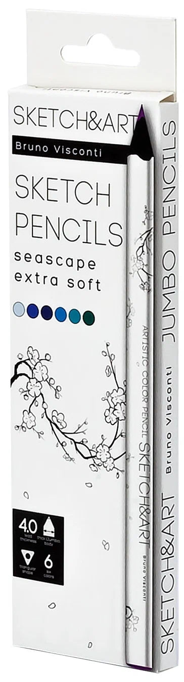 Sketch & Art - 6 pcs Seascape