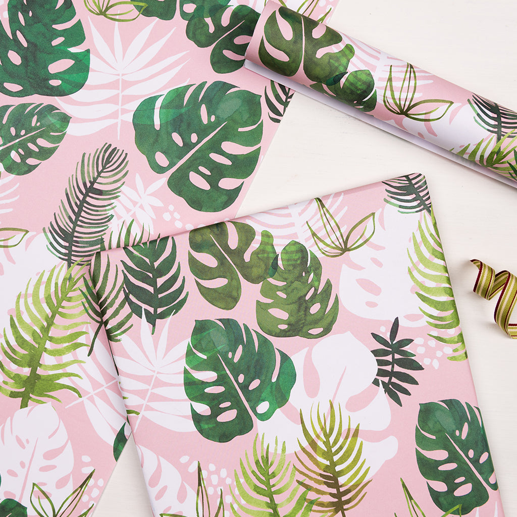 Tropical palm - Gift wrapping paper