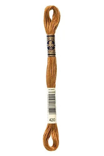 Embroidery Threads Mouline #372 to 744