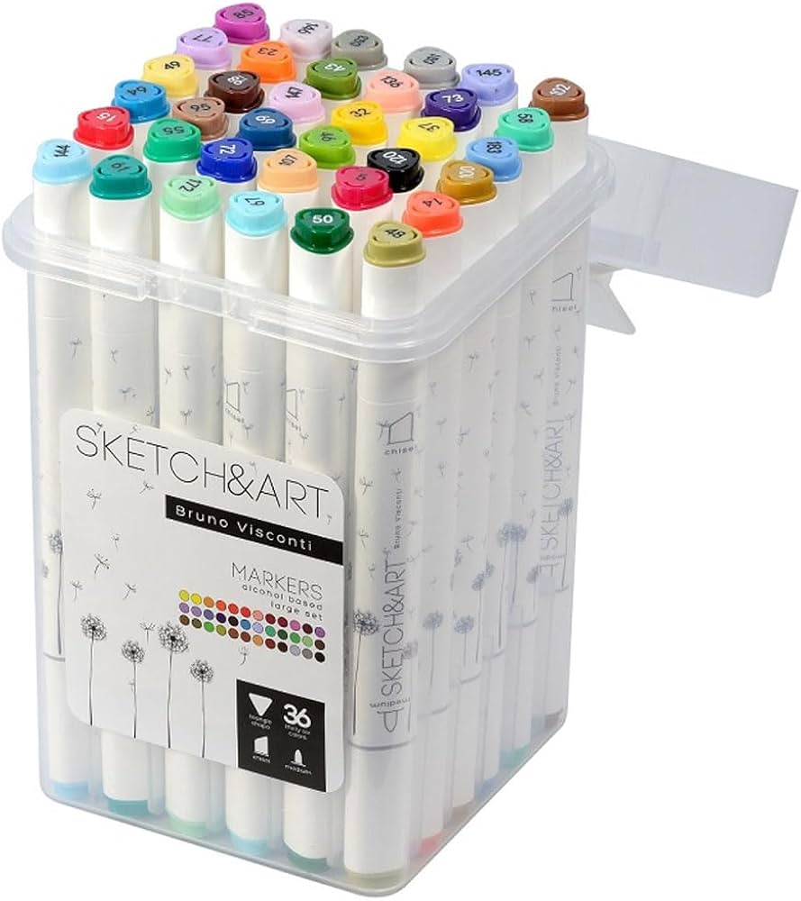 Sketch & Art - 48 pcs Markers
