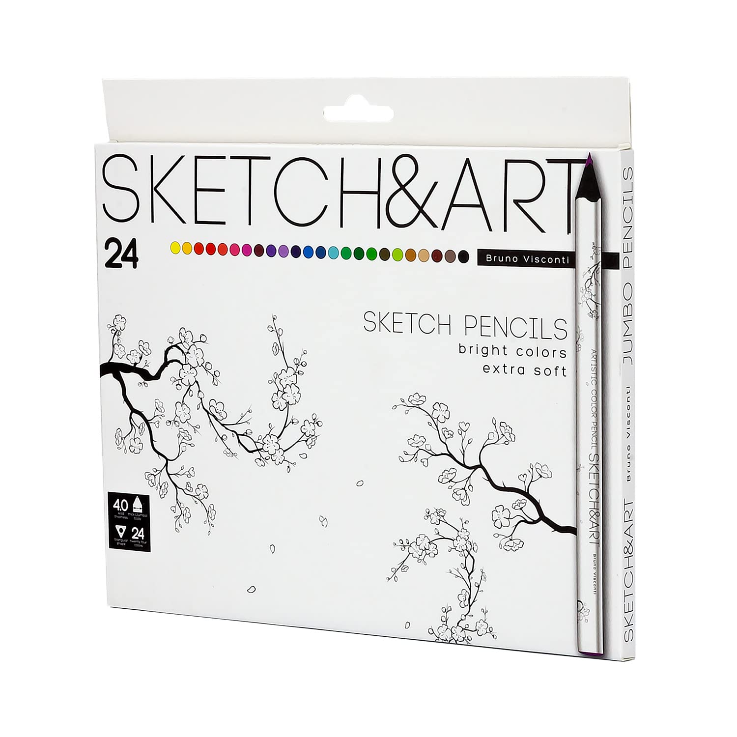 Sketch & Art - 24 pcs Jumbo