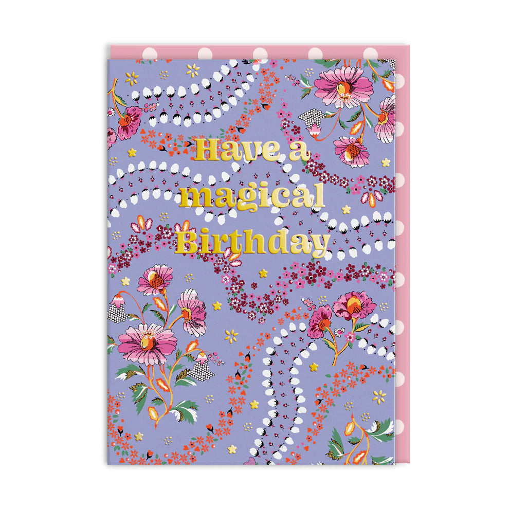 Affinity Flowers Magical - Birthday Card