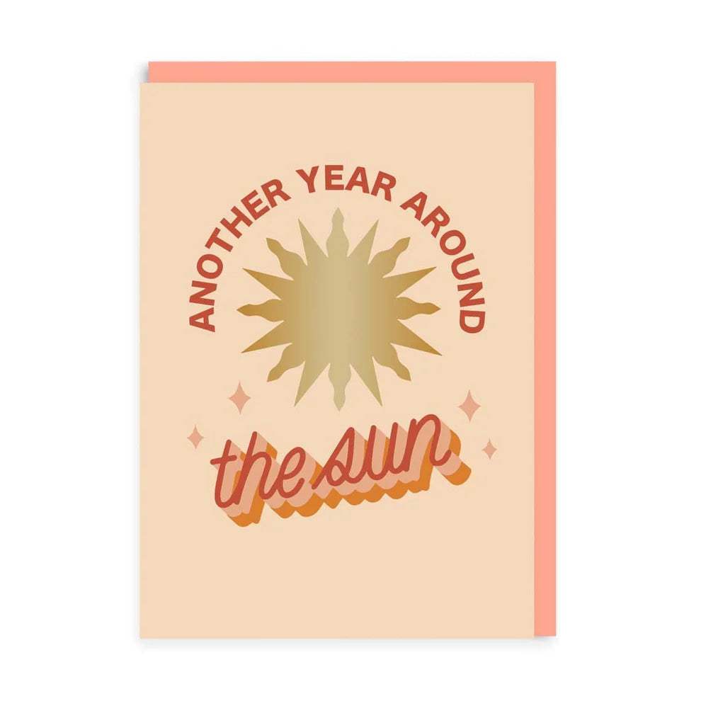Another Year Around The Sun - Birthday Card