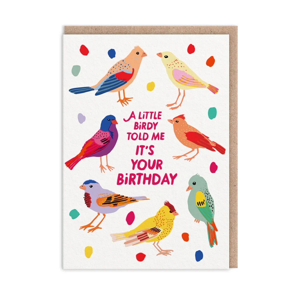 Birdies - Birthday Card