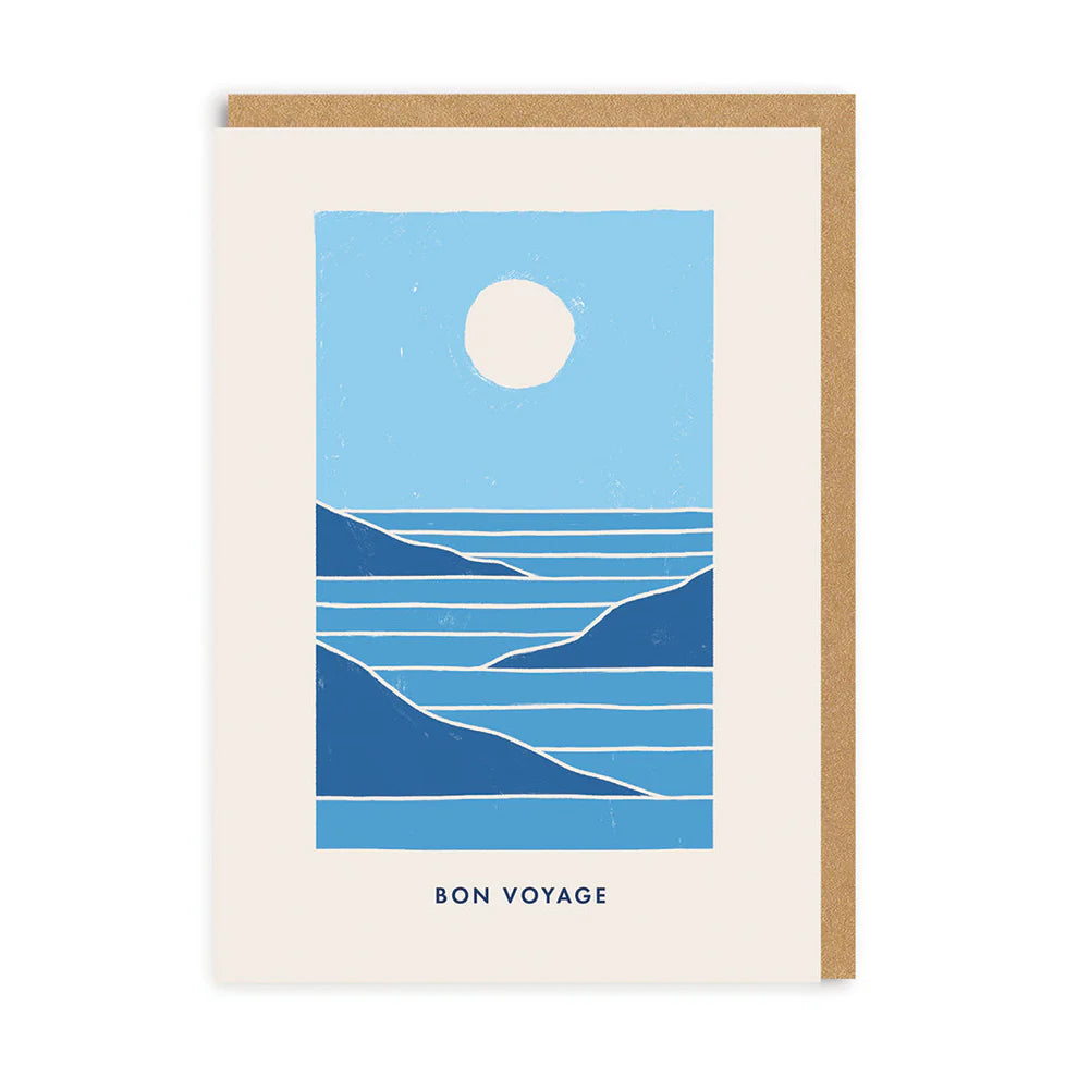 Bon Voyage Sea - Greeting Card