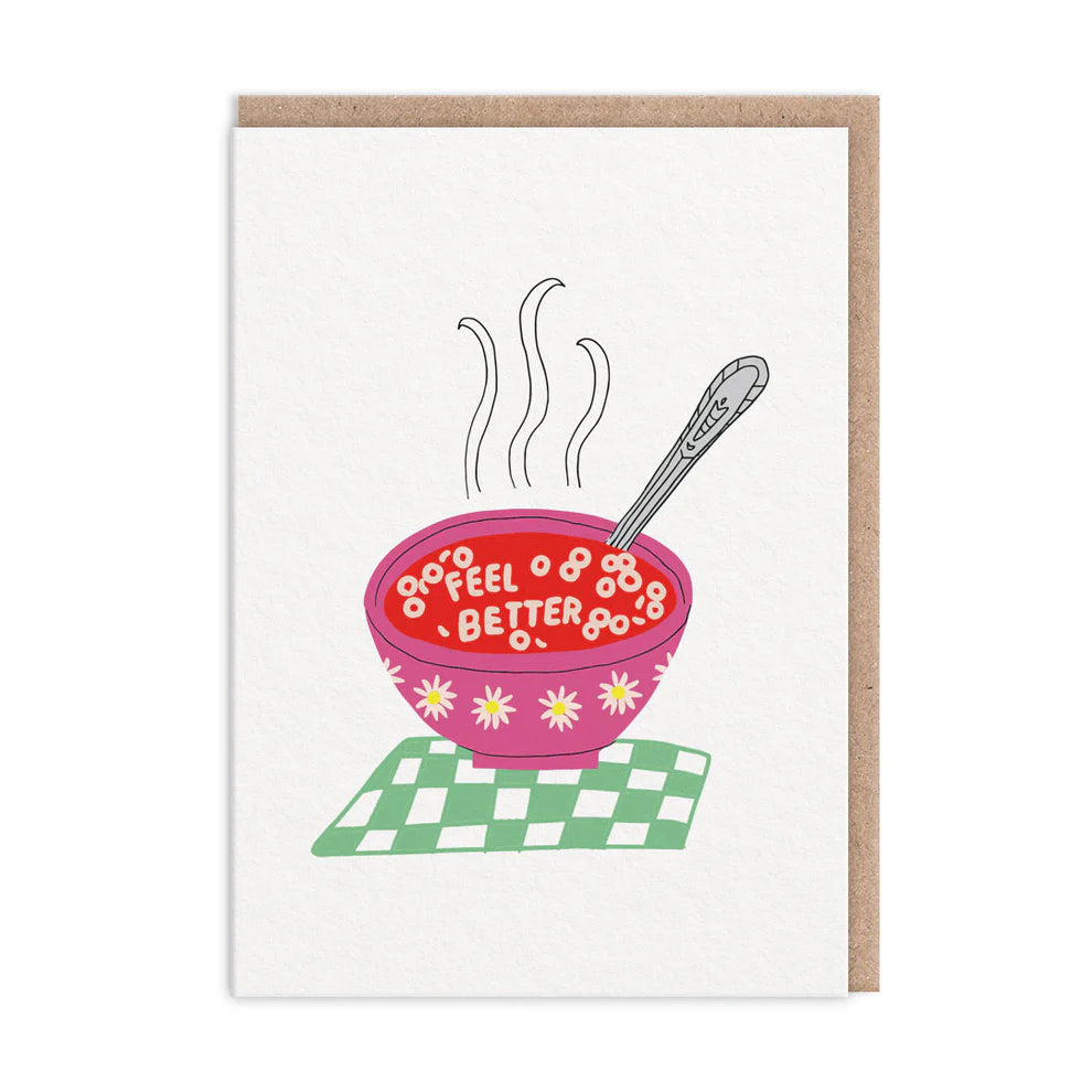Feel Better Soup - Get Well Soon Card