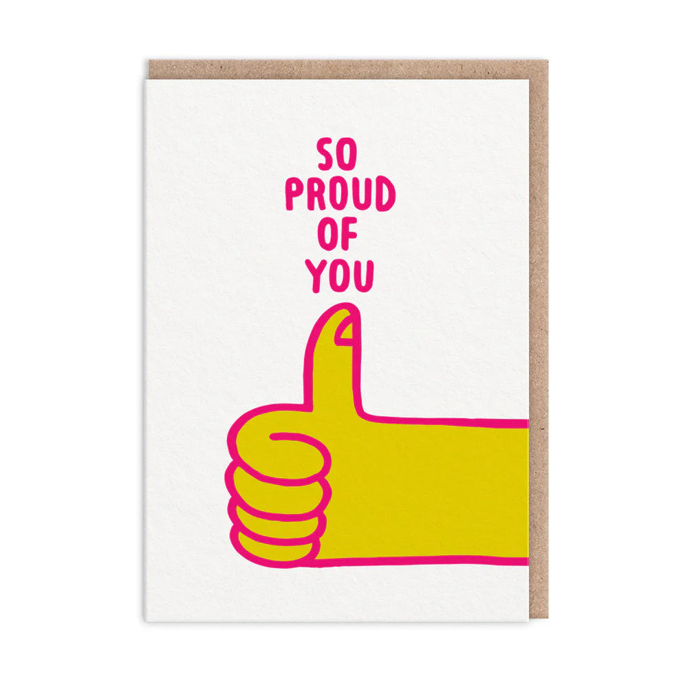 So Proud Of You - Greeting Card
