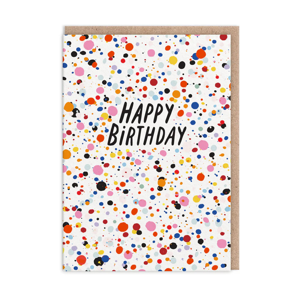 Splatter - Birthday Card