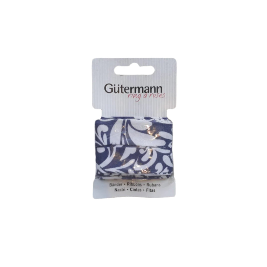 Bias Binding - Blue & White