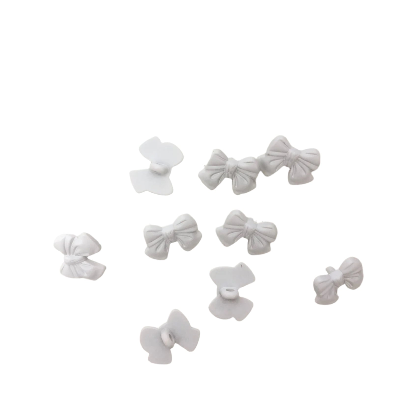 White Ribbon Button