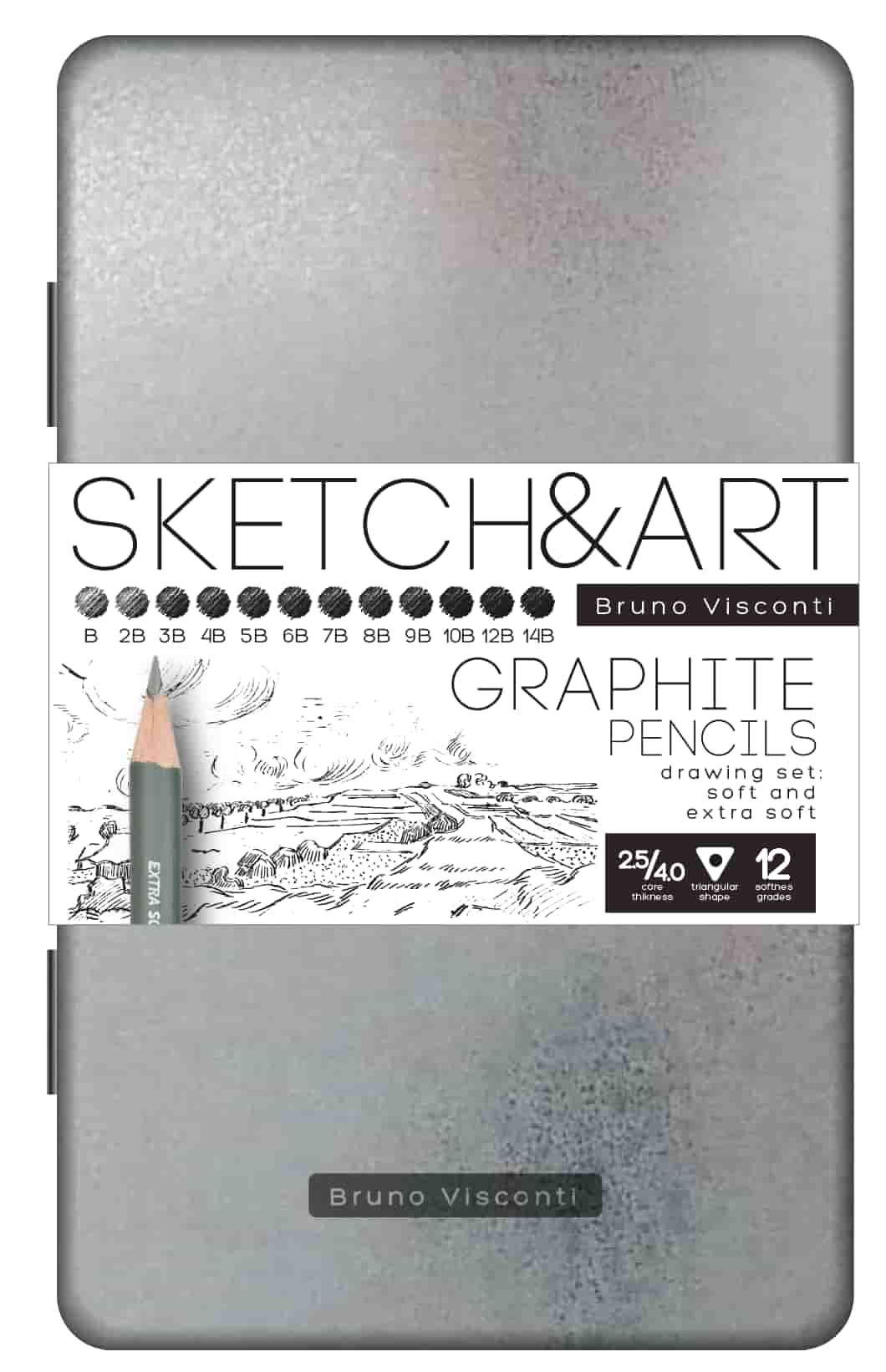 Sketch & Art - 12 pcs Soft & Extra soft set